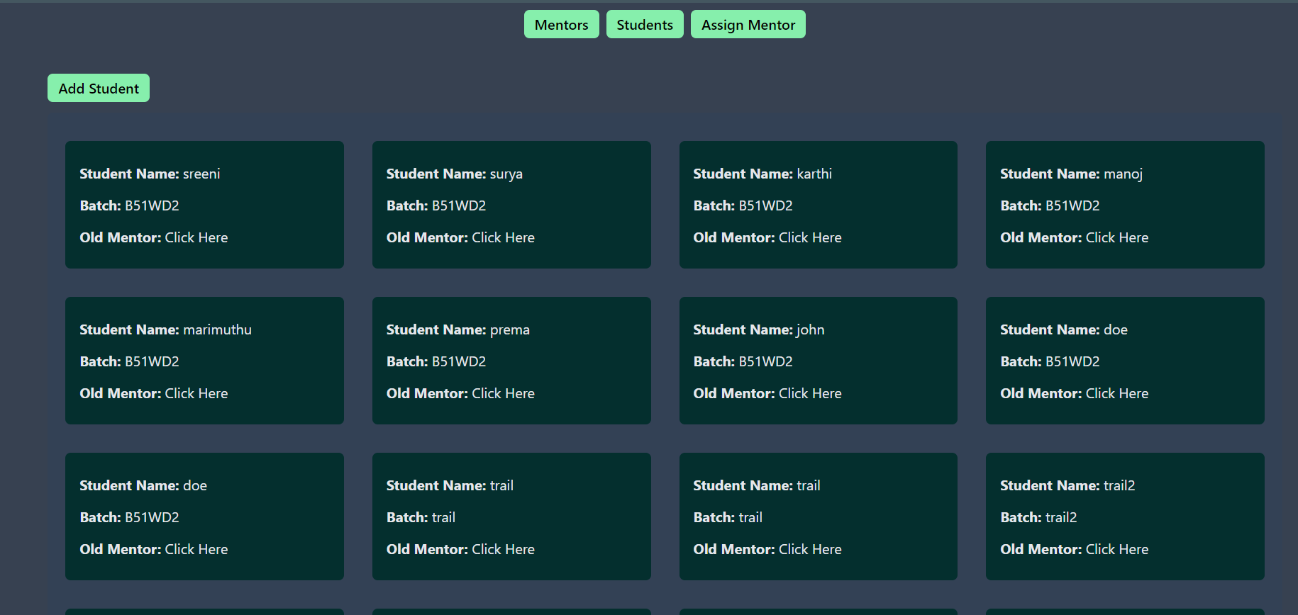 Mentor Mesh